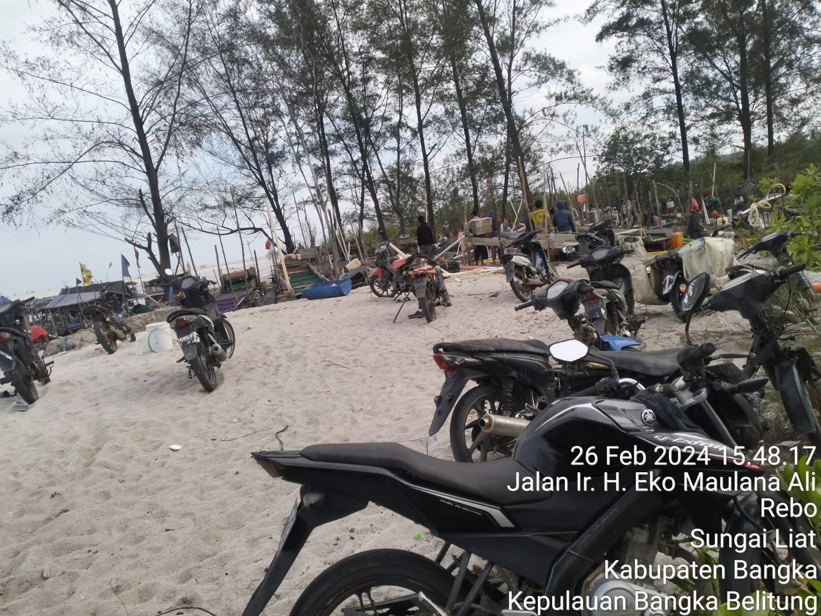 Pesisir Pantai Tanjung Ratu Aktivitas Tambang Timah Iilegal Belum Ada Tindakan Tegas Dari APH