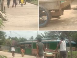 Pemdes Kasdam Diduga Bagi Bantuan Pemda Halsel Ke Pendukung Caleg Partai Nasdem