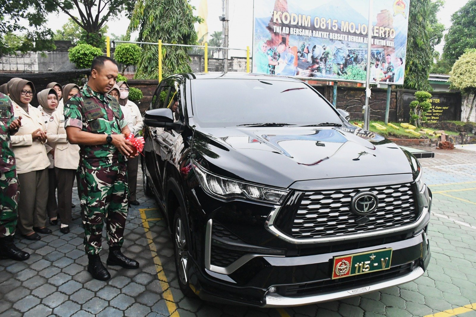 Kodim 0815 Terima Kendaraan Operasional dari Pemkot Mojokerto