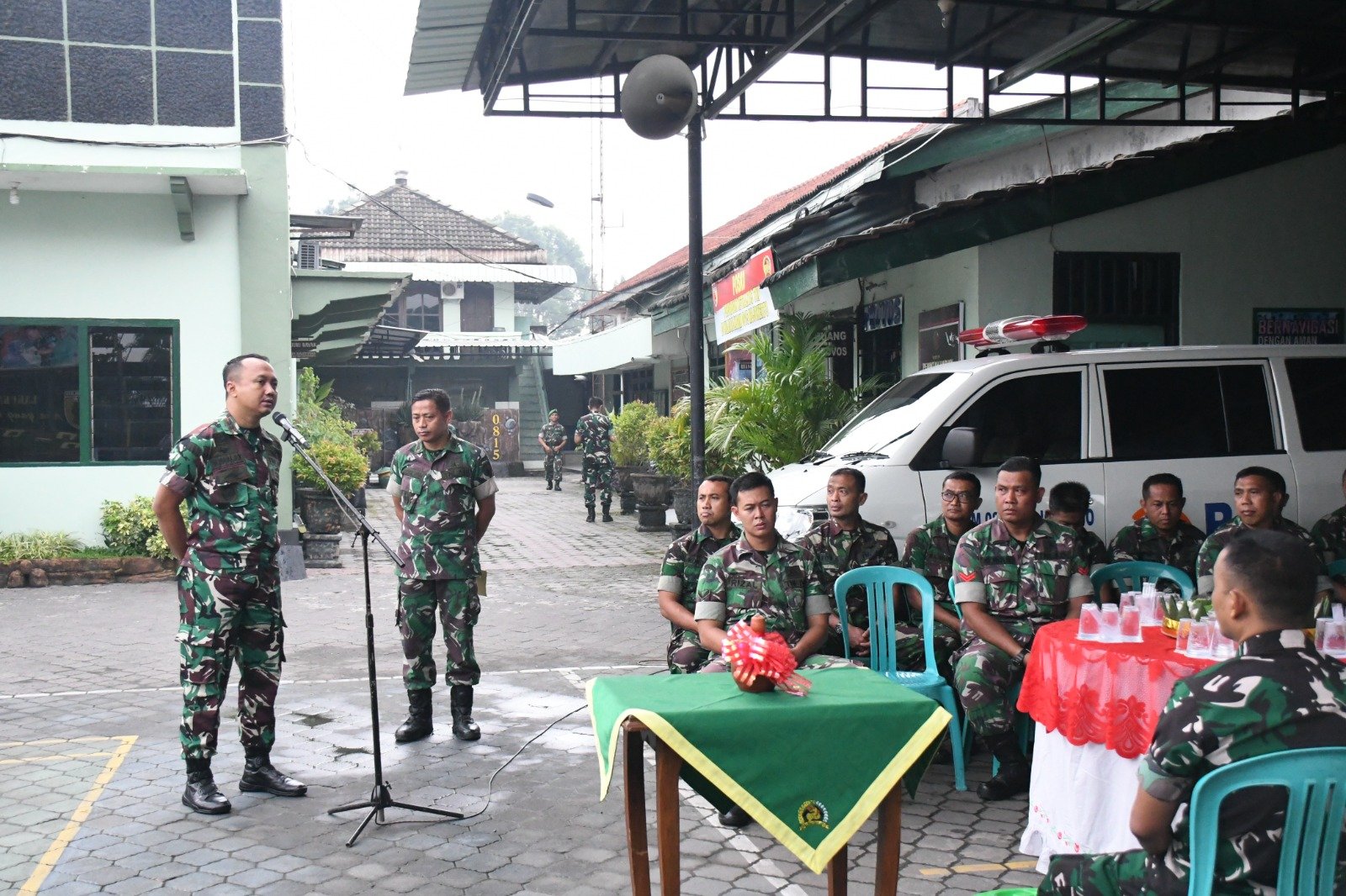 Kodim 0815 Terima Kendaraan Operasional dari Pemkot Mojokerto