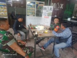 Danramil Idi Rayeuk Coffee Morning Bersama Insan Pers