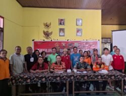 Satgas TMMD Bersama BPBD Gelar Penyuluhan Karhutla