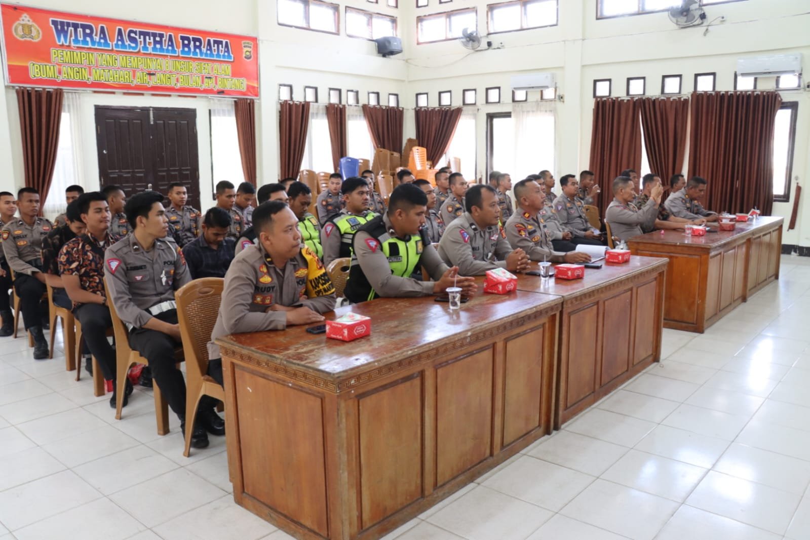 Langkah Proaktif Dalam Mempersiapkan Personel Polri,Polres Tebo Gelar Latihan Pra Operasi Keselamatan Siginjai 2024