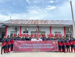 Lapas Idi Gelar Latihan Perdana Beladiri Kempo