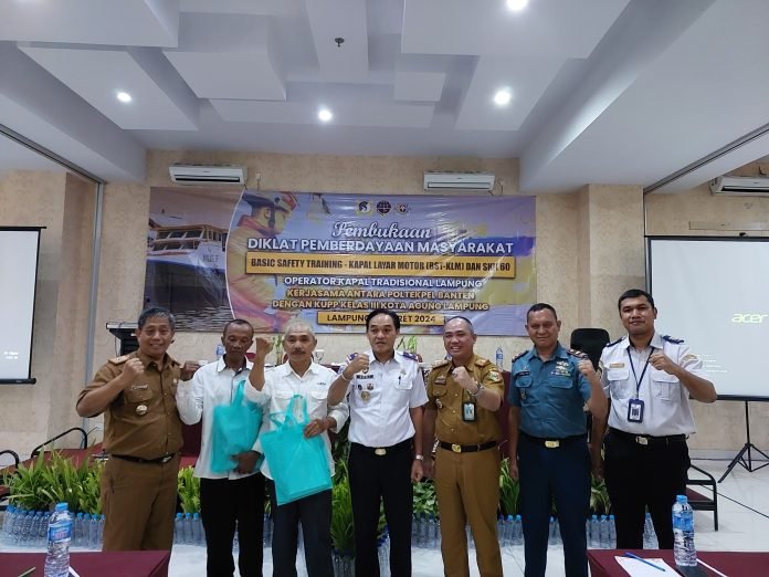 Pembukaan Diklat Pemberdayaan Masyarakat Basic Safety Training (BST) Provinsi Lampung