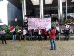 Aktivis Maluku Utara Anti Korupsi Jakarta, Gelar Aksi Perdana di Depan KPK