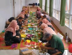 UPTD Puskesmas Sungai Rengas Sambut Bulan Ramadhan Gelar Acara Silaturahmi Dan Makan Bersama