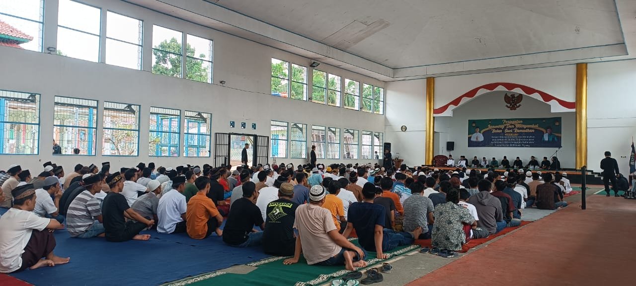 Lapas Kelas IIB KotaAgung Laksanakan Isra Mir'aj 1445 H /2024 H, Jelang Ramadhan