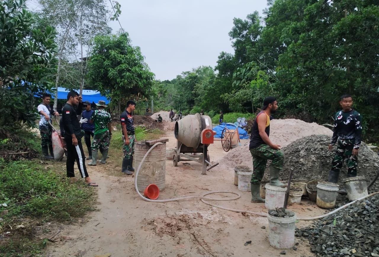 Cuaca Tak Menentu Tidak Menghalangi Satgas Kebut Semenisasi