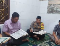 Sambut Bulan Ramadan, Kapolsek Dlanggu Ajak Personel Galakan Kegiatan “One Day One Juz”