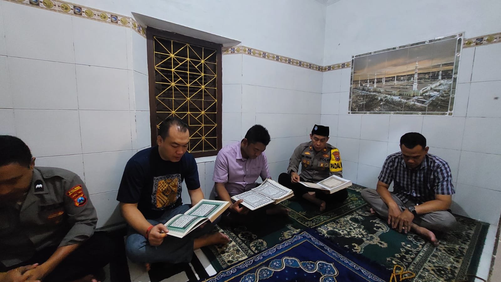Sambut Bulan Ramadan, Kapolsek Dlanggu Ajak Personel Galakan Kegiatan "One Day One Juz"
