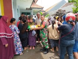 Koramil Magersari Bantu Kelancaran Operasi Pasar Disperindag Kota Mojokerto