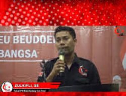 Zulkifli, (Ketua Muda Sedang Aceh Timur) Mempermasalahkan Penyelesaian Kekisruhan yang Terjadi di Internal KONI Aceh Timur