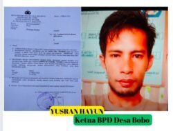 Rekayasa Tanda Tangan pengajuan pemerintahan Kades, BPD Desa Bobo Dipolisikan