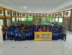 Sayangi Pelajar, Kapolsek Dlanggu Sosialisasi Sasaran Operasi Pekat