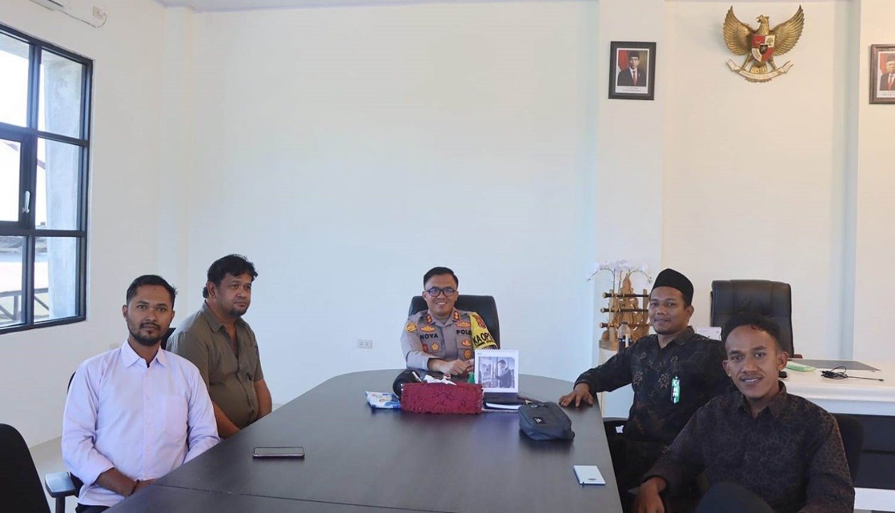 Ini Harapan Kapolres Aceh Timur Saat Terima Kunjungan Silaturahmi Ketua HMI Cabang Aceh Timur
