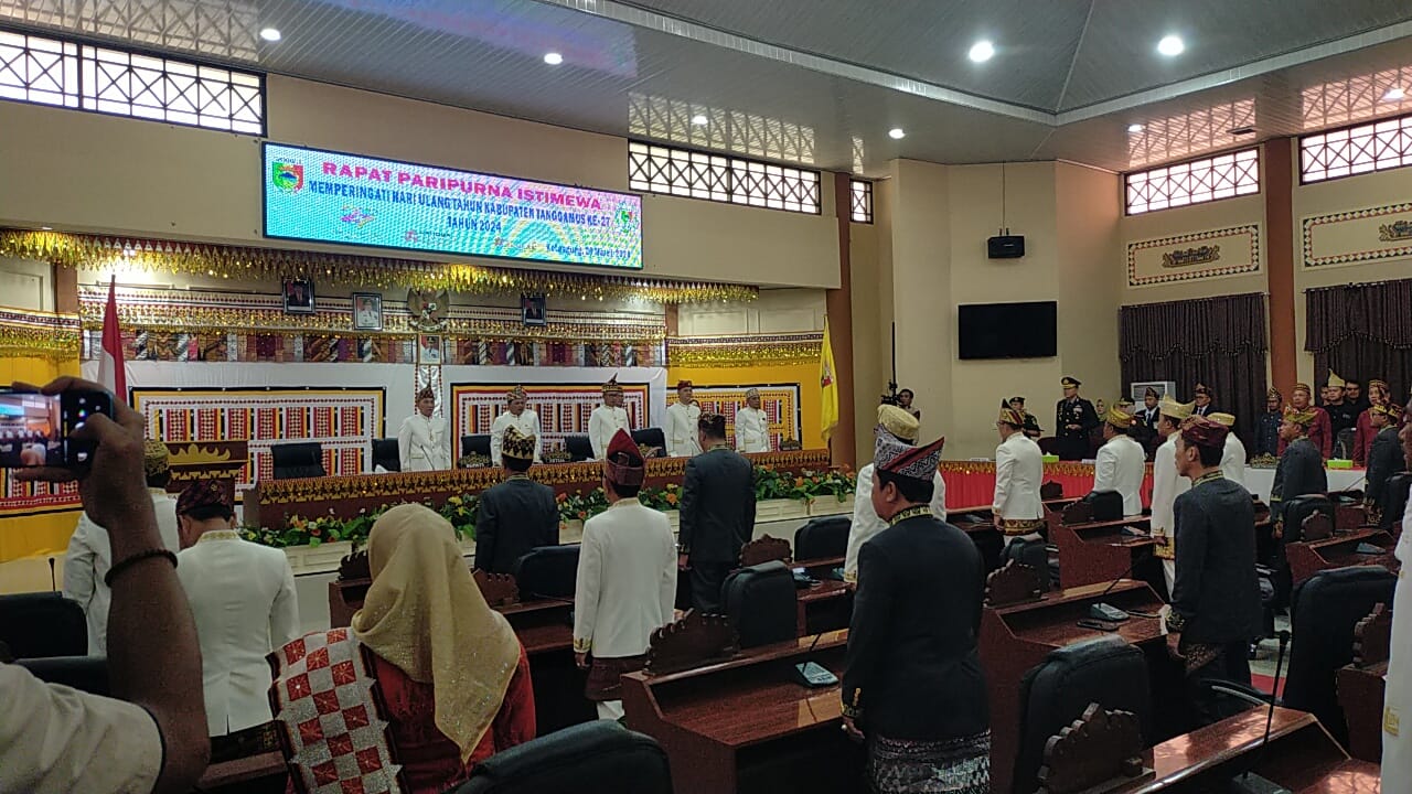 DPRD Gelar Rapat Paripurna Istimewa HUT Kabupaten Tanggamus Ke-27