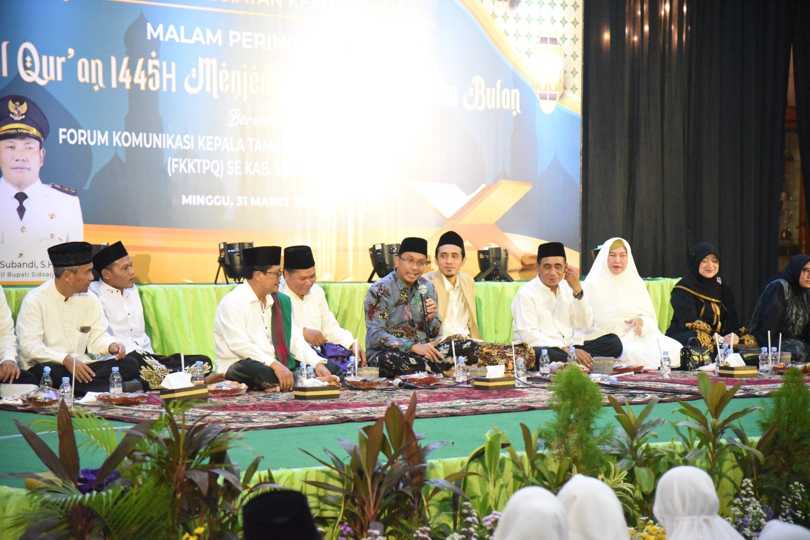 Gus Muhdlor Peringati Malam Nuzulul Quran bersama FKKTPQ, Titip Doa Surat Al Ikhlas