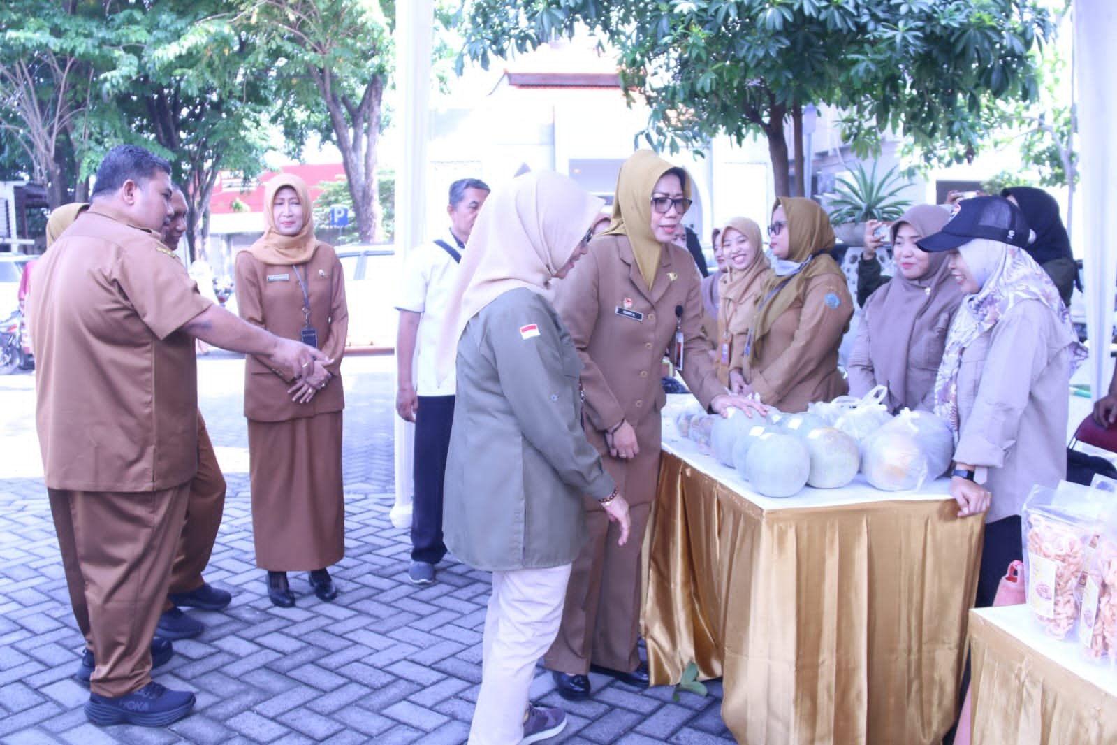 Pemkab Sidoarjo Gelar Gerakan Pangan Murah Untuk Stabilkan Harga Sembako Jelang Idul Fitri