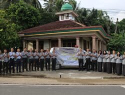 Berbagi Kebahagiaan dan Keberkahan Di Bulan Ramadhan, Lapas Kotaagung Berbagi Takjil Meriahkan HBP ke-60