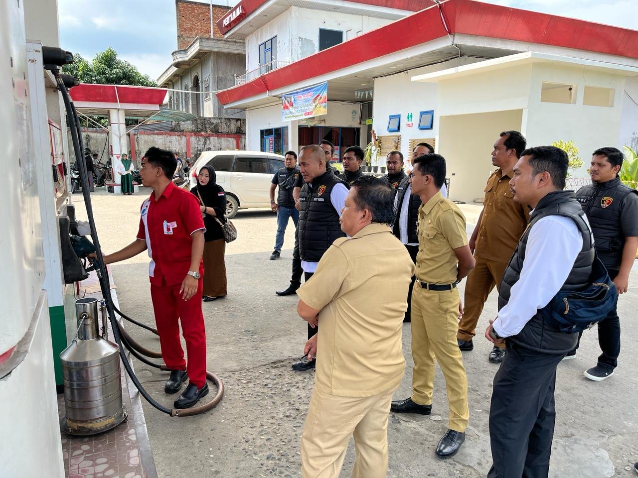 Kasat Reskrim Aceh Timur Antisipasi Kecurangan SPBU