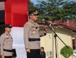 Jelang Lebaran, Polres Aceh Timur Laksanakan Apel Gelar Pasukan Operasi Ketupat Seulawah 2024