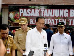 Kunjungi Pasar Tanjung Bungur Tebo, Presiden: Harga Semuanya Baik