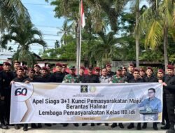 Apel Siaga 3+1 Berantas Halinar Lapas Idi