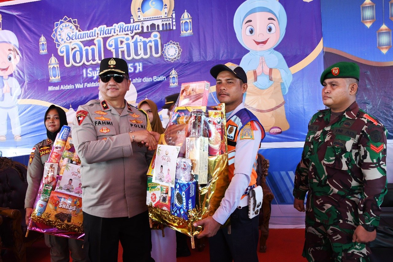 Wakapolda Aceh Tinjau Kesiapan Pos Pelayanan Operasi Ketupat Seulawah 2024 Polres Aceh Timur