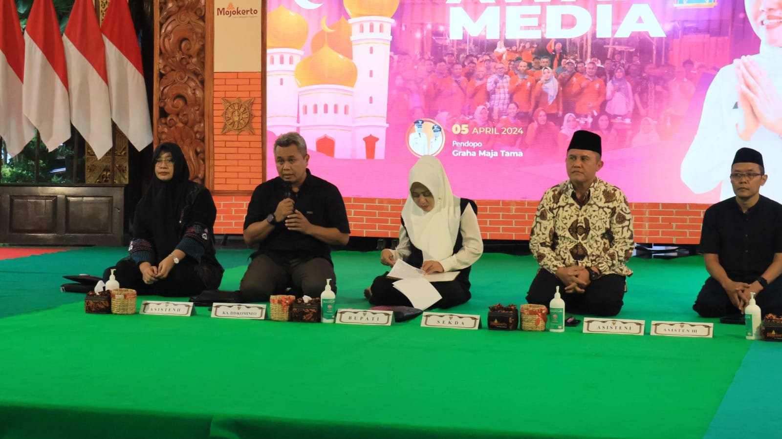 Tingkatkan Sinergitas, Pemkab Mojokerto Gelar Buka Bersama Dengan Insan Pers