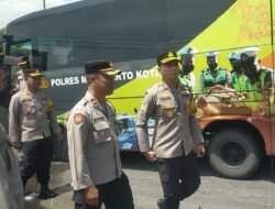 Cek Pospam, Kapolres Mojokerto Kota Motivasi Personilnya Profesional-Humanis Layani Masyarakat