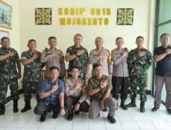 Tingkatkan Sinergitas TNI-Polri, Kapolres Mojokerto Silaturahmi Ke Danrem 082/CPYJ dan Dandim 0815/Mojokerto
