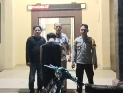 Polsek Talang Padang Tangkap Buronan Pembawa Kabur Motor Vespa dari Jakarta