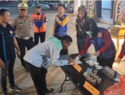 Guna Wujudkan Keselamatan Bagi Pengguna Jalan, Satresnarkoba Sidoarjo Tes Urine di Terminal Purabaya