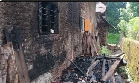 Kepala Pekon Kedamaian Harapkan Dinsos Tanggamus Peduli, Atas Terbakar nya Rumah warga