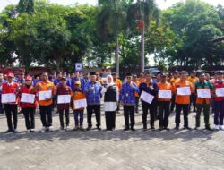 262 Relawan Kabupaten Mojokerto Dapat Penghargaan Atas Kesigapan Tangani Kebencanaan