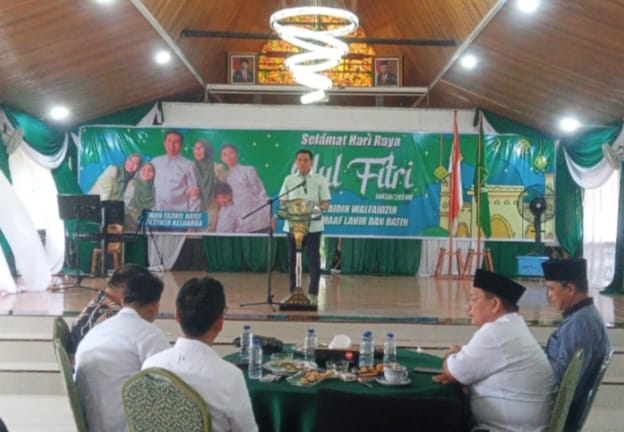 Bupati Batang Hari Fadhil Arief Menggelar Acara Halal-Bihalal Dengan BPD Se-kabupaten Batang Hari