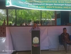 PJ Bupati Aceh Timur Berserta ASN Aceh Timur Gelar Halal Bi Halal
