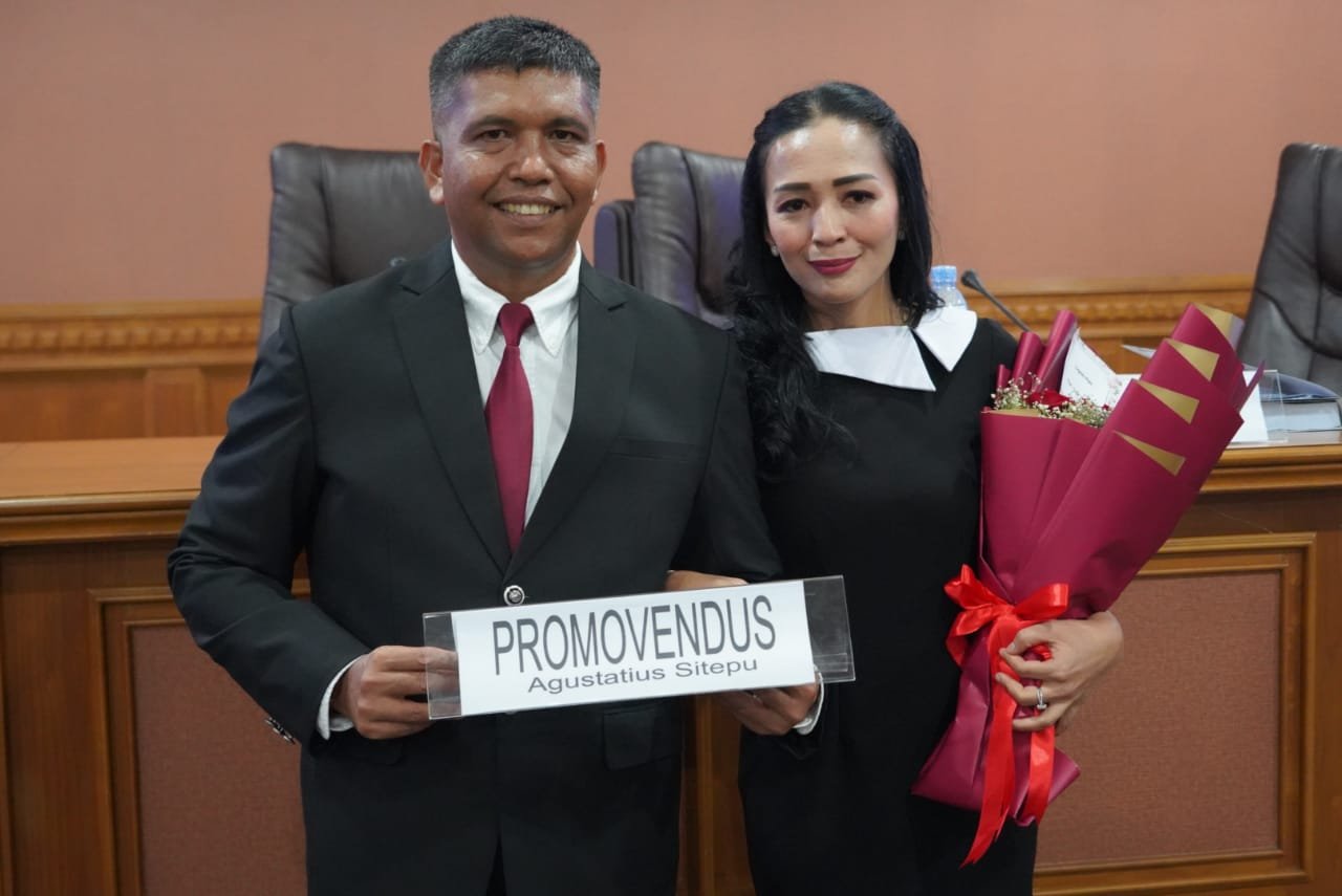 Anak Petani Sukses Meniti Karier di TNI Berhasil Raih Gelar Doktor