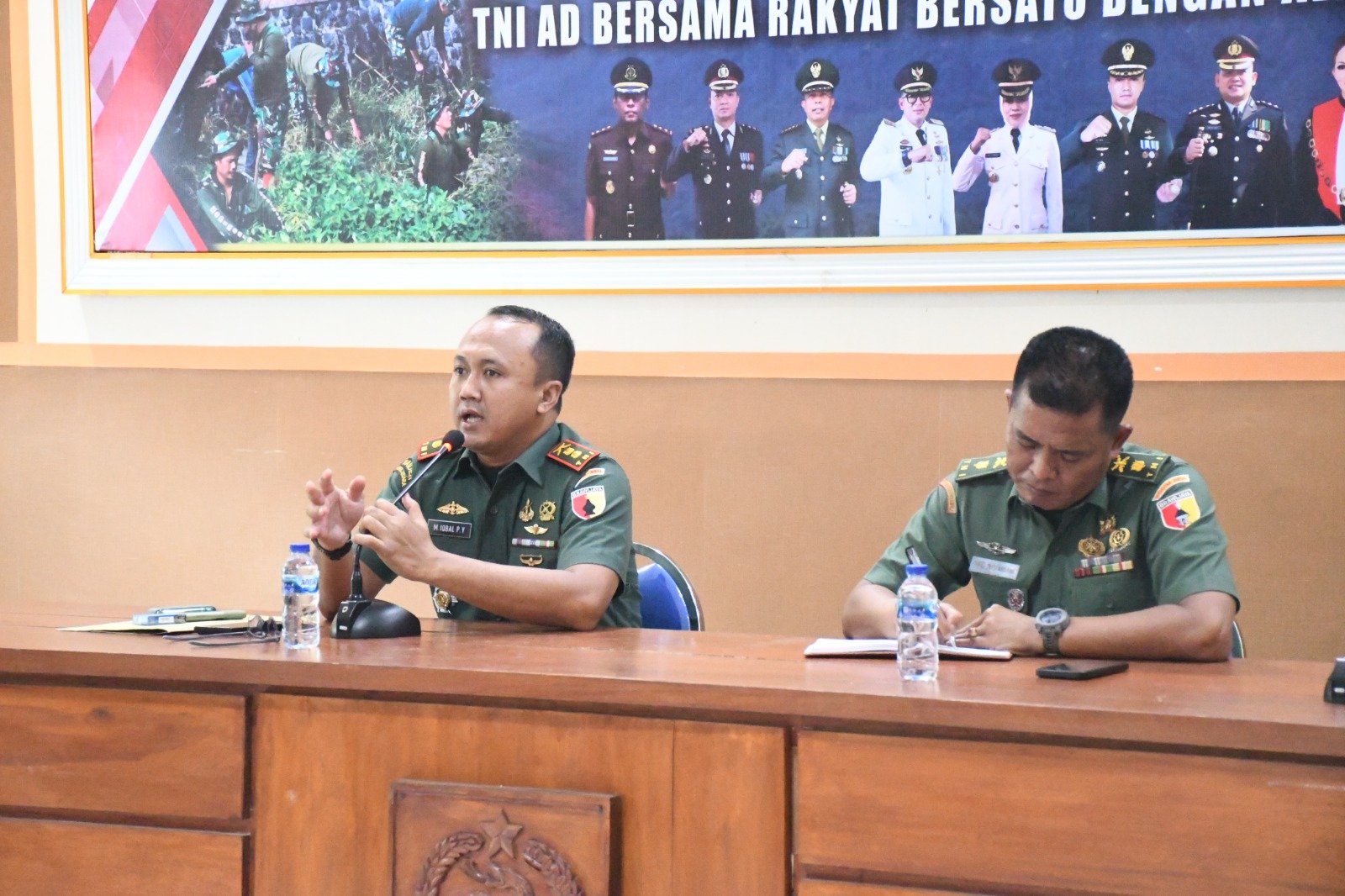 Dandim Mojokerto Gelar Rakor Persiapan Pertandingan Voli HUT Persit Tahun 2024