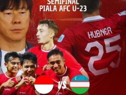 Bentuk Dukungan dan Do”a Polres Tanggamus Jajaran Gelar Nobar SemiFinal Piala Asia U-23