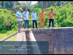 Direktur PDAM Perumda Tirta Peusada Aceh Timur Membuat program Peningkatan Pendistribusian Air
