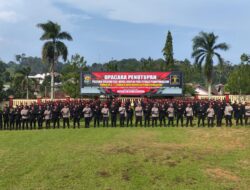 Kepala Lapas Kelas IIB Kotaagung Hadiri Penutupan Pelatihan Fisik, Mental, Disiplin (FMD) Petugas Pemasyarakatan di SPN Polda Lampung