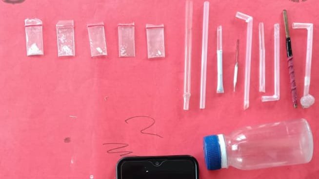 Kasatresnarkoba Jajaran Polres Tanggamus Bekuk Lima Pelaku Sekaligus