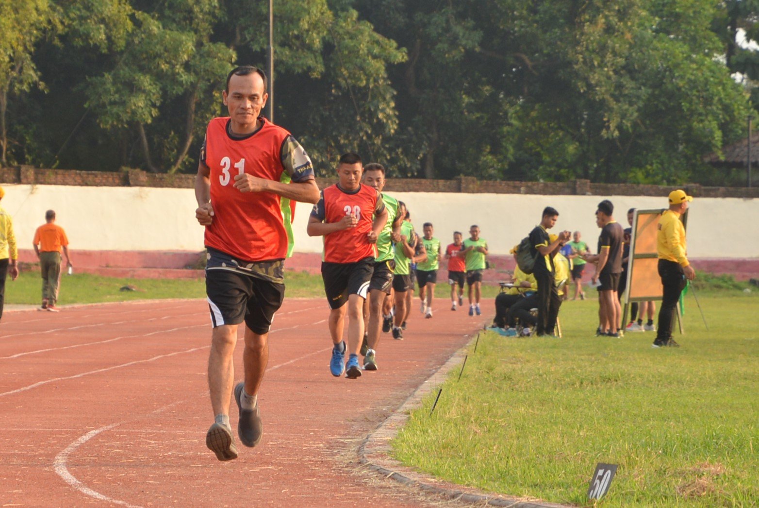 Penuh Semangat, Prajurit Kodim 0815/Mojokerto Garjas UKP & Periodik Tahun 2024