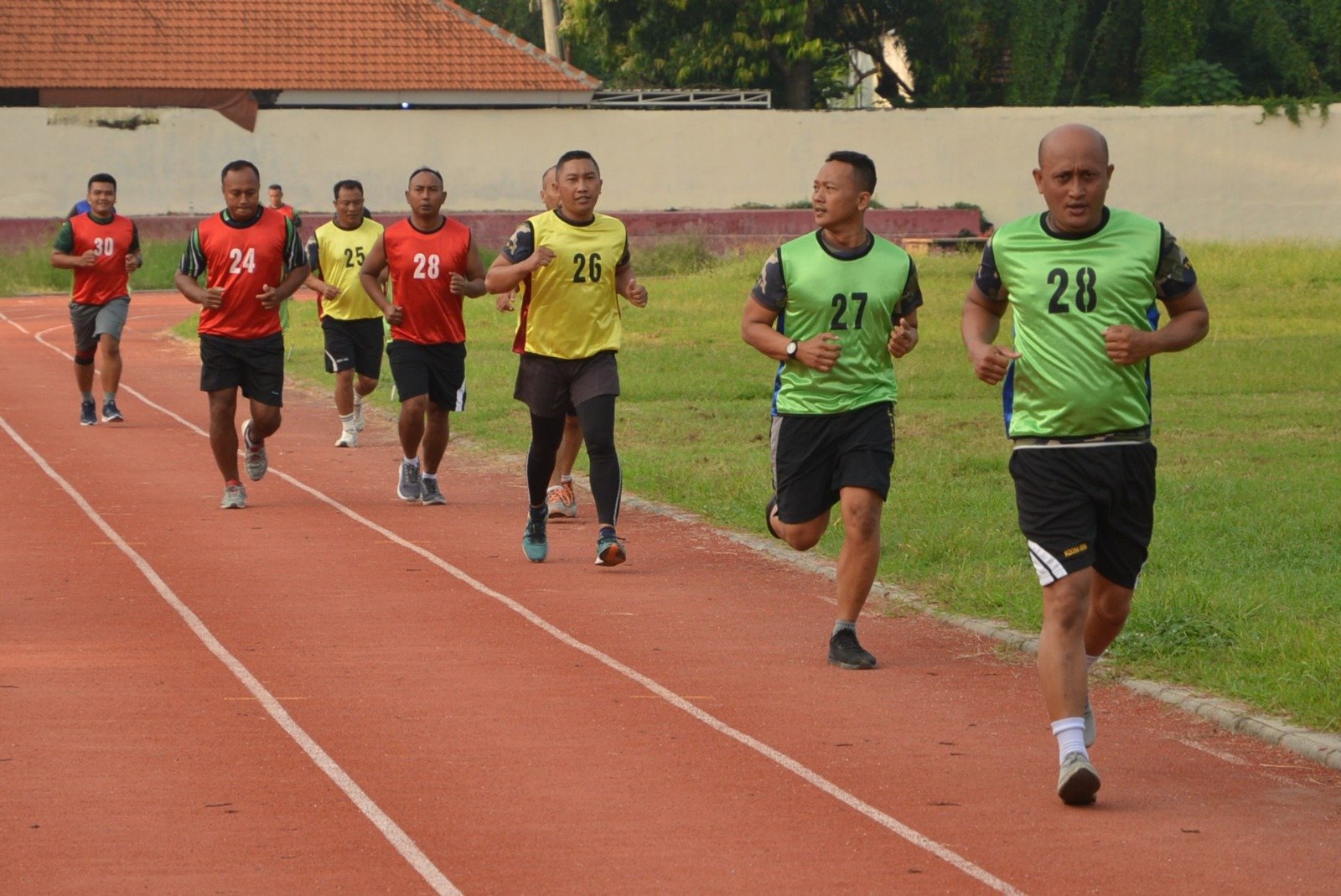 Penuh Semangat, Prajurit Kodim 0815/Mojokerto Garjas UKP & Periodik Tahun 2024