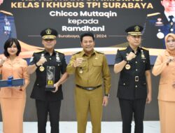 Wakil Bupati Sidoarjo H. Subandi Berterimakasih Atas Sinergi Kantor Imigrasi Kelas I Khusus TPI Surabaya Dengan Pemkab Sidoarjo