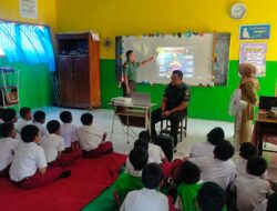Bina Wasbang, Bati Tuud Ramil 0815/14 Dlanggu Ingatkan Pelajar Bahaya Narkoba