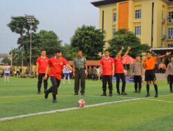 Polda Lampung Gelar Liga Mini Soccer Jelang Pilkada