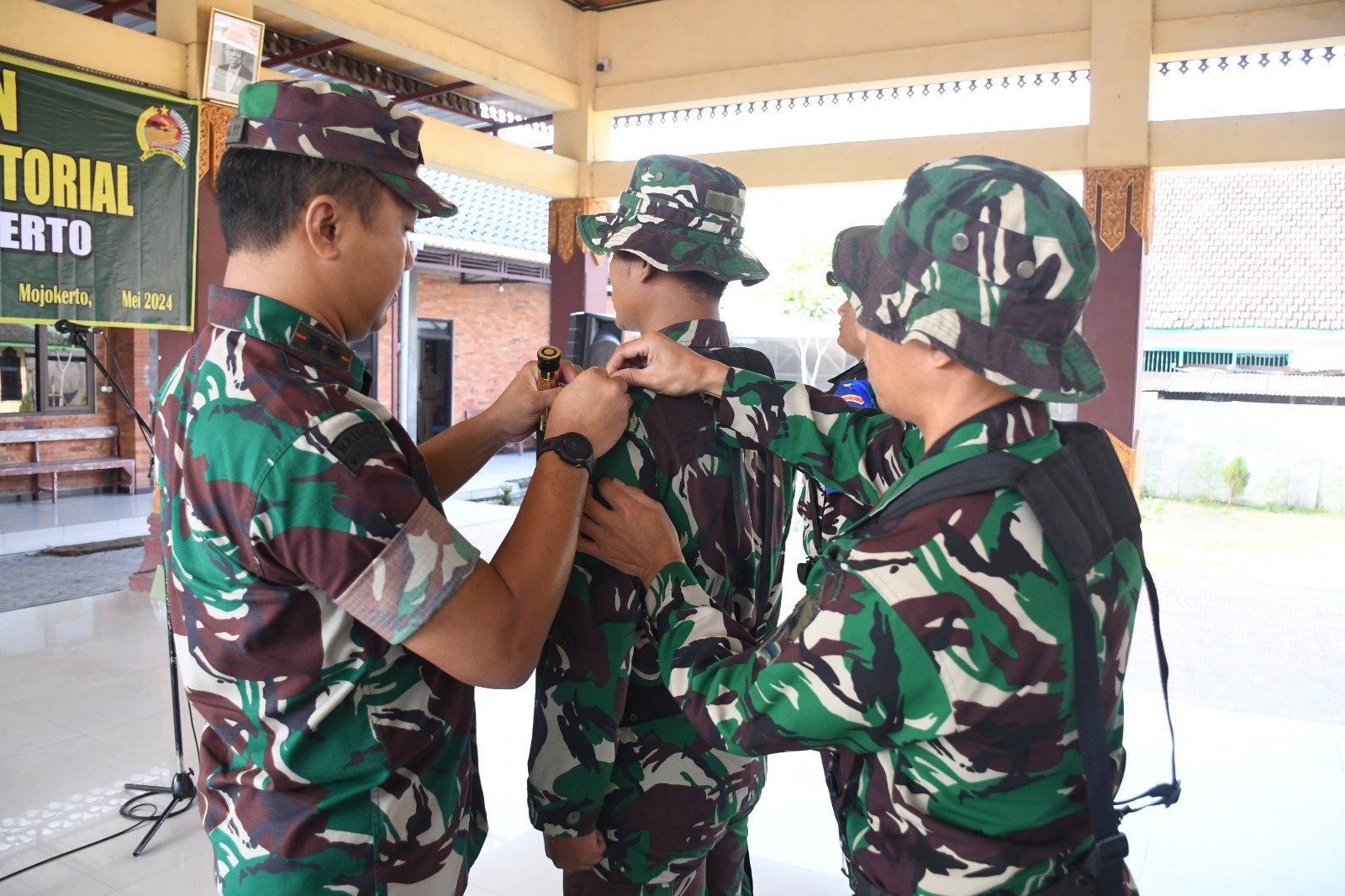 Tingkatkan Kemampuan Teritorial Wilayah, Dandim 0815/Mojokerto Buka Latnister Tahun 2024